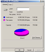 Hard drive properties