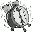 Clipart - alarm clock