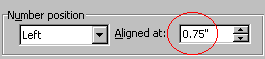 Number Position
