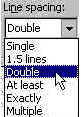 Line Spacing