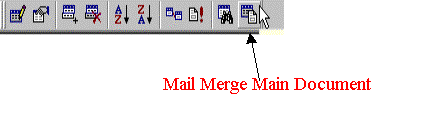 Mail Merge Main Document