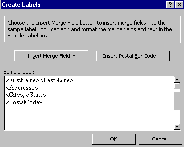 Create Labels