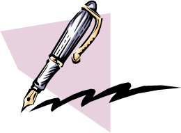 A fountain pen