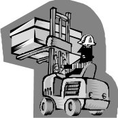 a fork lift