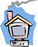 a computer house