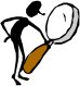 man with a magnifying glass