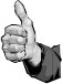 thumbs up