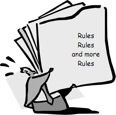 Rules Rules and more Rules