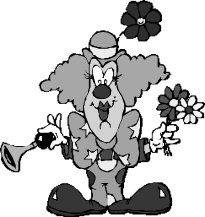 a clown