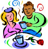 people at a cafe
