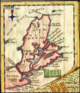 graphic - map of Cape Breton Island