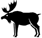 graphic - moose