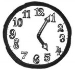 A clock