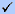 checkmark