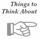 Things to Think About