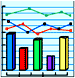 graphic image of a bar chart