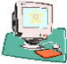 clipart graphic - computer system