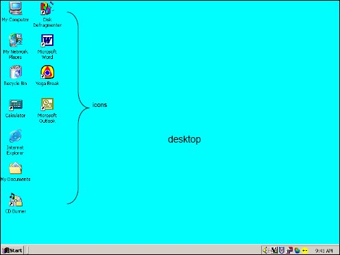 Screenshot of a desktop