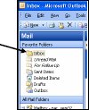 Screenshot of Microsoft Outlook navigation area