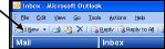 Screenshot of Microsoft Outlook toolbar