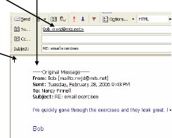 Screenshot of Microsoft Outlook New Message window