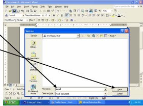 Screenshot of Microsoft Word Save As dialog box