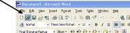 Screenshot of Microsoft Word toolbar