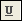 Underline icon