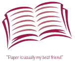 Book: Paper is usually my best friend