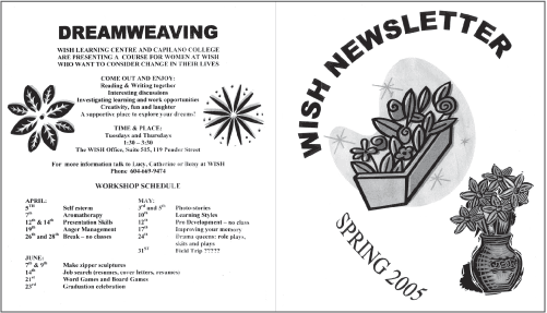 Wish Newsletter: Spring 2005