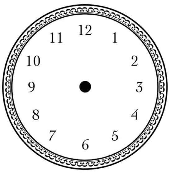  image of clock face