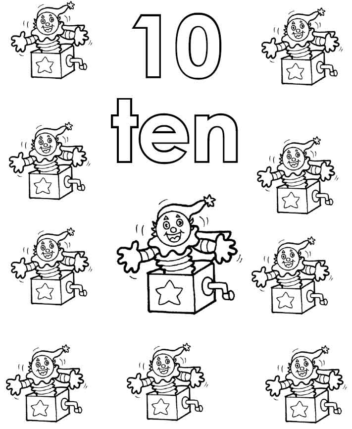 ten jack in the boxes