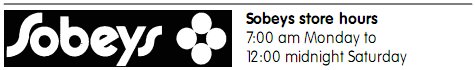 sobeys store hours