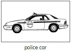 police car