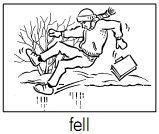 fell