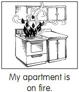 my apartment is on fire