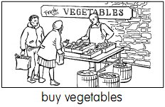 buy vegetables