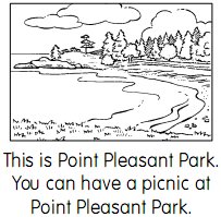 this is point pleasant park. you can have a picnic at point pleasant park.