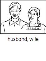 husband, wife