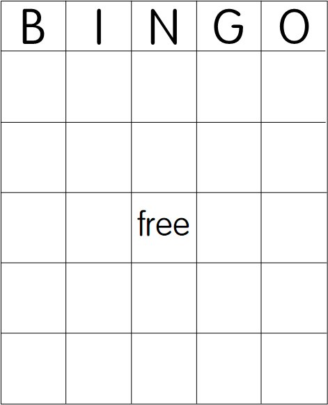 bingo chart