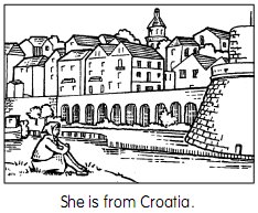 she is from croatia