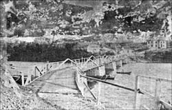 photo of a wooden bridge