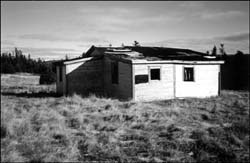 photo of an abandoned building