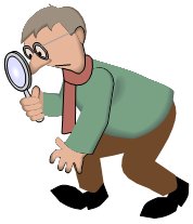 Someone looking for some clues