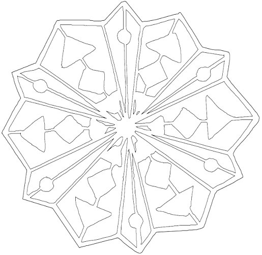 a snowflake