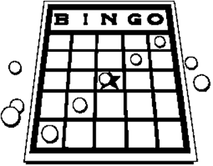 graphic - drawing of a Bingo card