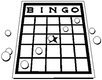 bingo card graphic