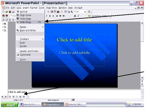 graphic - copy of a Microsoft PowerPoint menu