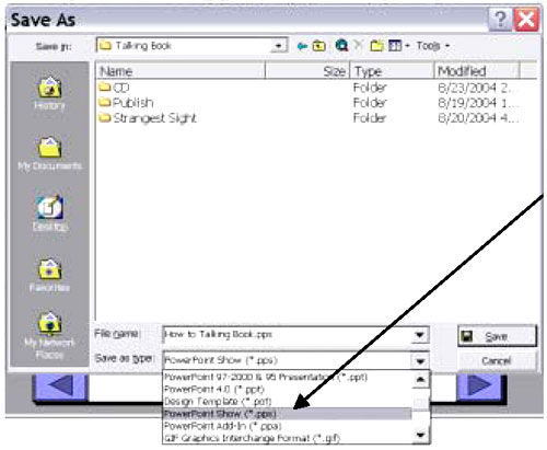 graphic - copy of a Microsoft PowerPoint menu