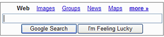 Google Search box